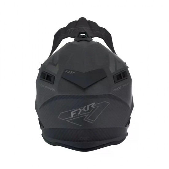 Casca snow FXR Helium Carbon Fidlock Black