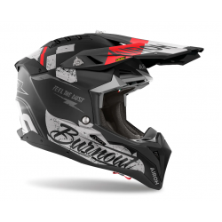 Casca Airox Aviator 3 Burnout Matt