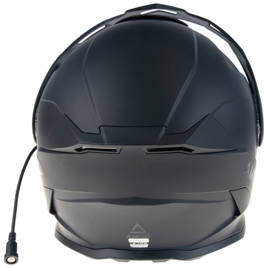 AMOQ Ballast Electric visor Helmet Blackout