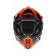 Casca Acerbis X-Track 22.06 Orange Black