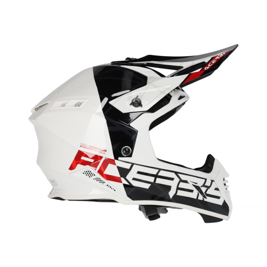 Casca Acerbis X-Track 22.06 Black White