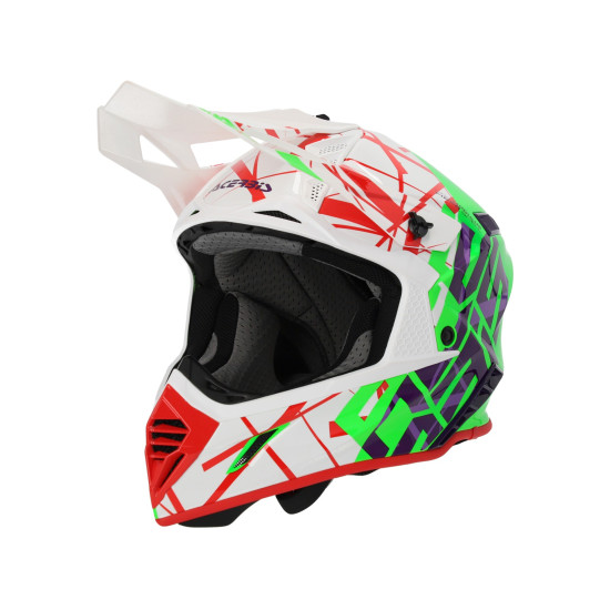 Casca Acerbis X-Track 22.06 Green White