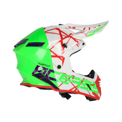 Casca Acerbis X-Track 22.06 Green White Casca Acerbis X-Track 22.06 Green White