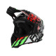 Casca Acerbis Steel Carbon 22.06 Green Red