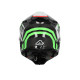 Casca Acerbis Steel Carbon 22.06 Green Red