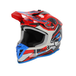 Casca Acerbis Linear 2206 Red Blue Casca Acerbis Linear 2206 Red Blue