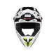 Casca Acerbis T711 White Black