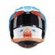 Casca Acerbis T711 Light Blue Orange