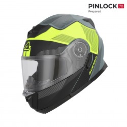 Casca modulara Acerbis Serel Black Fluo Yellow ECE 22-06 Casca modulara Acerbis Serel Black Fluo Yellow ECE 22-06