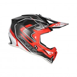 Casca Acerbis Linear 2206 Grey Red Casca Acerbis Linear 2206 Grey Red