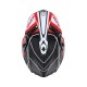 Casca Acerbis Linear 2206 Grey Red Casca Acerbis Linear 2206 Grey Red