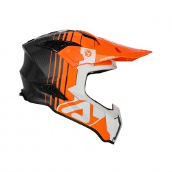 Casca carbon Acerbis Airstrike Orange White Casca carbon Acerbis Airstrike Orange White