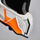 Casca carbon Acerbis Airstrike Orange White Casca carbon Acerbis Airstrike Orange White