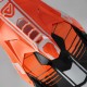 Casca carbon Acerbis Airstrike Orange White Casca carbon Acerbis Airstrike Orange White