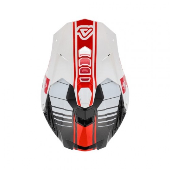 Casca carbon Acerbis Airstrike White Red Casca carbon Acerbis Airstrike White Red