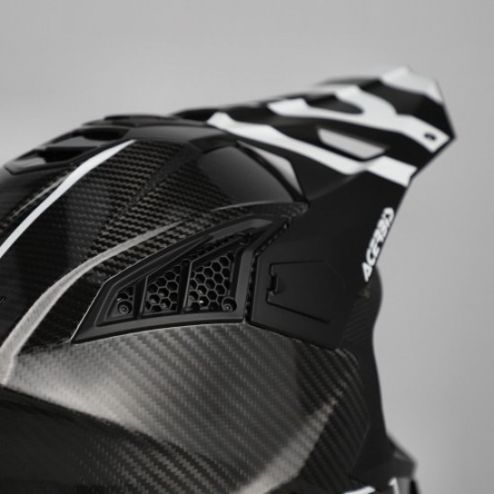 Casca carbon Acerbis Airstrike Black White Casca carbon Acerbis Airstrike Black White