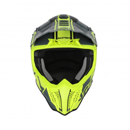 Casca carbon Acerbis Airstrike Black Fluo Yellow Casca carbon Acerbis Airstrike Black Fluo Yellow