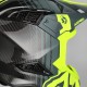 Casca carbon Acerbis Airstrike Black Fluo Yellow Casca carbon Acerbis Airstrike Black Fluo Yellow