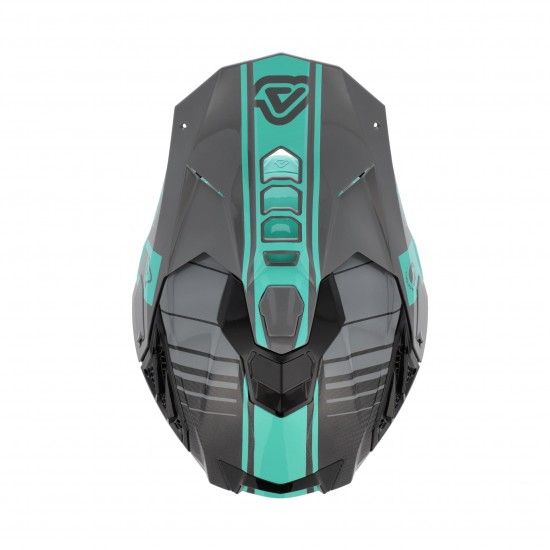 Casca carbon Acerbis Airstrike Turquoise Casca carbon Acerbis Airstrike Turquoise
