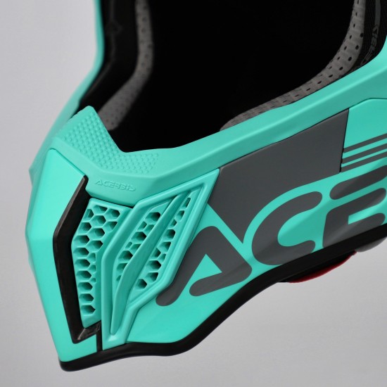 Casca carbon Acerbis Airstrike Turquoise Casca carbon Acerbis Airstrike Turquoise