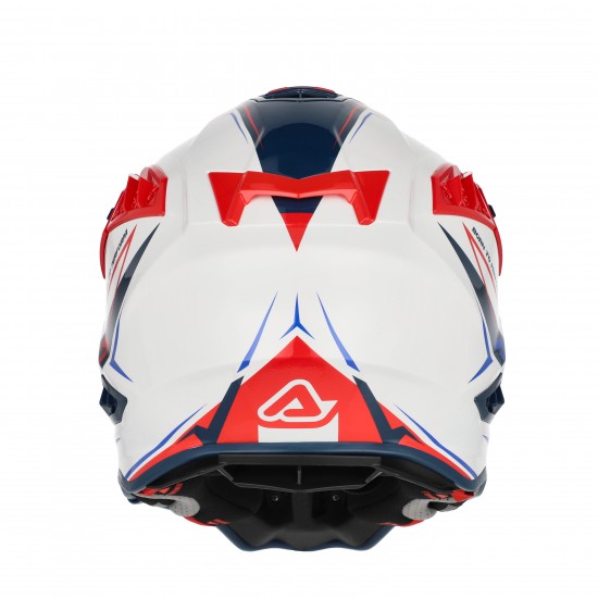 Casca Acerbis Airstrike-X White Blue Red Casca Acerbis Airstrike-X White Blue Red