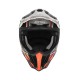 Casca Acerbis Airstrike-X Black Orange Fluo Casca Acerbis Airstrike-X Black Orange Fluo
