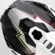 Casca Acerbis Airstrike-X Black Orange Fluo Casca Acerbis Airstrike-X Black Orange Fluo