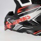 Casca Acerbis Airstrike-X Black Orange Fluo Casca Acerbis Airstrike-X Black Orange Fluo