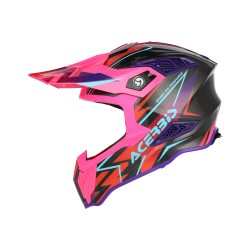 Casca Acerbis Airstrike-X Black Pink Casca Acerbis Airstrike-X Black Pink