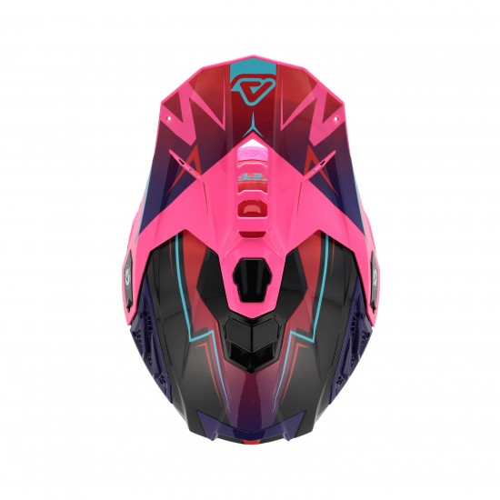Casca Acerbis Airstrike-X Black Pink Casca Acerbis Airstrike-X Black Pink