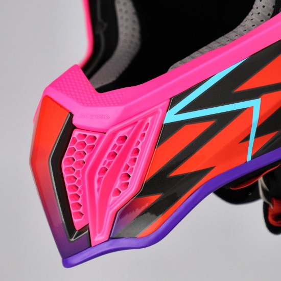 Casca Acerbis Airstrike-X Black Pink Casca Acerbis Airstrike-X Black Pink