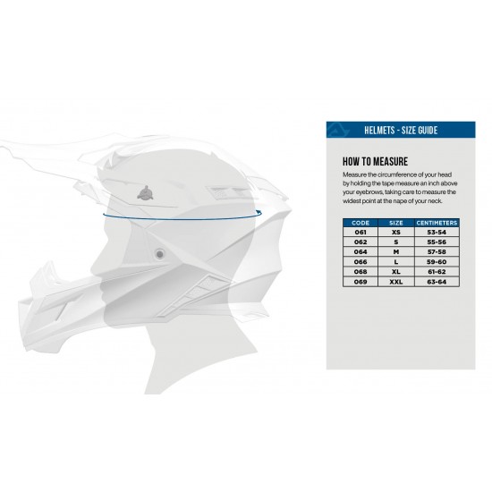 Casca Acerbis Airstrike-X White Casca Acerbis Airstrike-X White