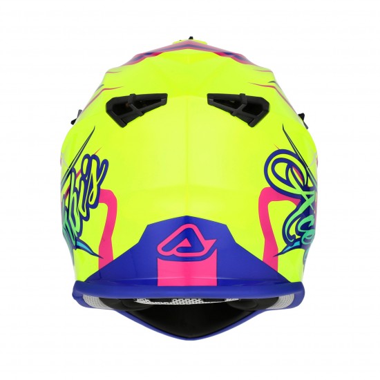 Casca Acerbis Linear 22-06 Yellow Purple