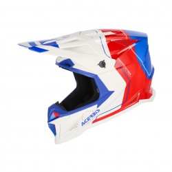 Casca Acerbis T711 White Blue Red