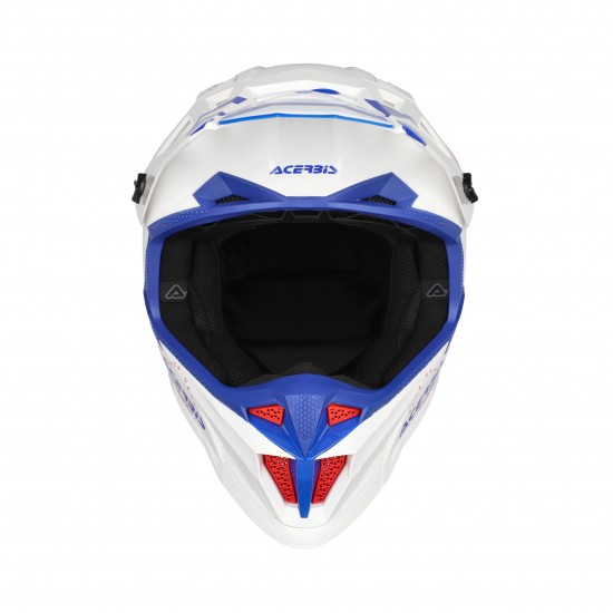 Casca Acerbis T711 White Blue Red
