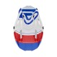 Casca Acerbis T711 White Blue Red