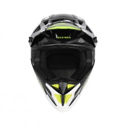 Casca Acerbis T711 Black White