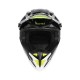Casca Acerbis T711 Black White