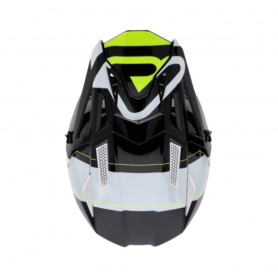 Casca Acerbis T711 Black White