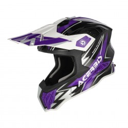 Casca Acerbis Airstrike-X Black Purple