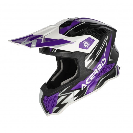 Casca Acerbis Airstrike-X Black Purple Casca Acerbis Airstrike-X Black Purple