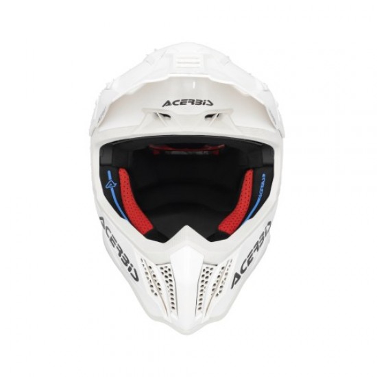 Casca carbon Acerbis Airstrike Fim Racing White Casca carbon Acerbis Airstrike Fim Racing White