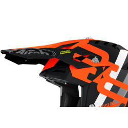 Cozoroc casca Airoh Aviator 3 Rainbow Orange Matt