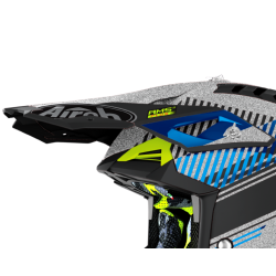 Cozoroc casca Airoh Aviator 3 Wave Silver Chrome