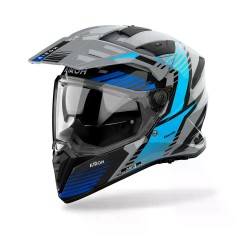 CASCA AIROH Bandit Spicy Blue Gloss