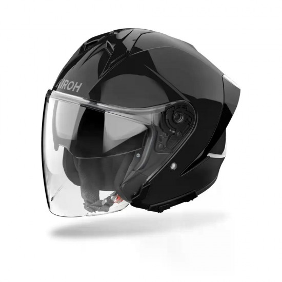 Casca Airoh H21 Color Black Gloss