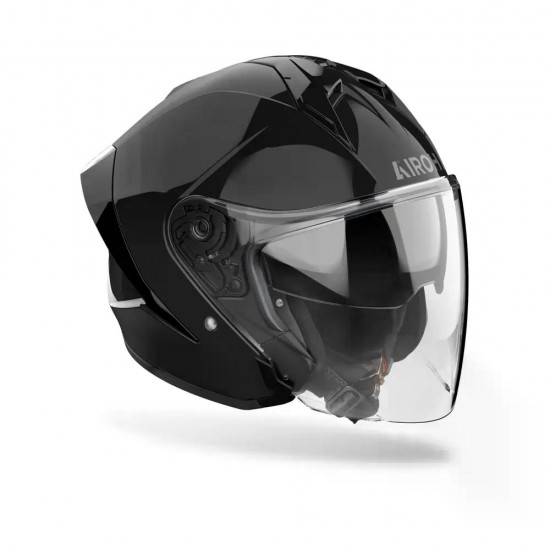 Casca Airoh H21 Color Black Gloss