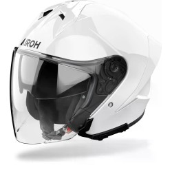 Casca Airoh H21 Color White Gloss