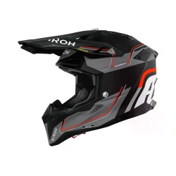 Casca Airoh Aviator 3 Leader Orange Matt