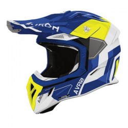Casca Airoh Aviator Ace 2 Shield Blue/Yellow Gloss Casca Airoh Aviator Ace 2 Shield Blue/Yellow Gloss